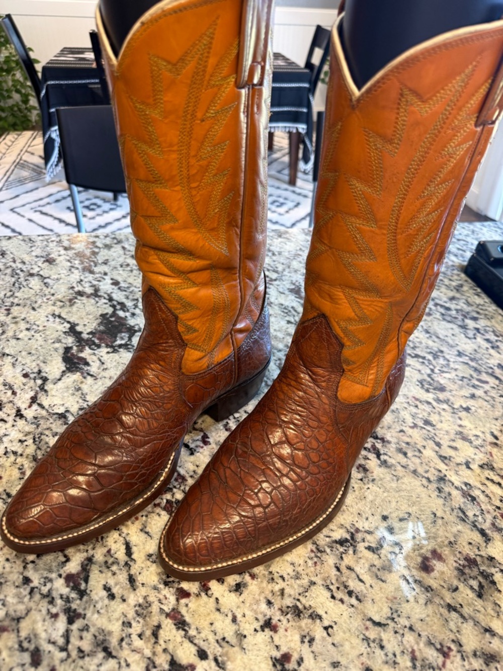 Nocona Pre-Ban Sea 🐢 Style 7171. Semi-Restored